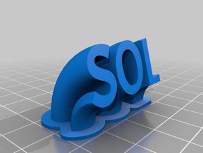 sol office customized 3d print model - Mito3D