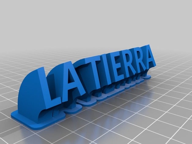 tierra office customized 3D print model - Mito3D