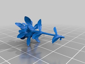 Blume - 3d-scan scans & Replikate Kunst deko 3d print model - Mito3D