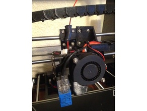 anet a8 filament guide linear chain 3d printer parts 3d print model - Mito3D