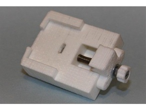 microtome cassette titulaire d'un prototype de la biologie microscopie diapositive le à ressort inachevé 3d print model - Mito3D