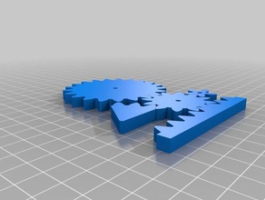 public domain involute parameterized gears optimized speed engineering 3d print model - Mito3D
