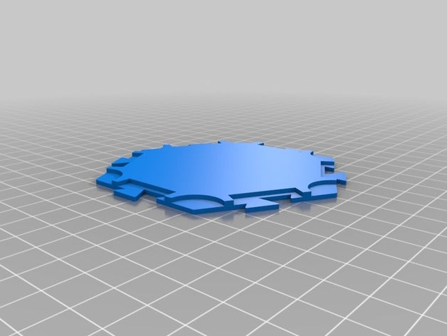 blank tile games 3D print model - Mito3D