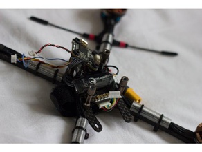cable del motor protector de la manga r c vehículos drone halcón peso pluma usar el hilo dental hyperlite multirotor multirotors quad alambre 3d print model - Mito3D