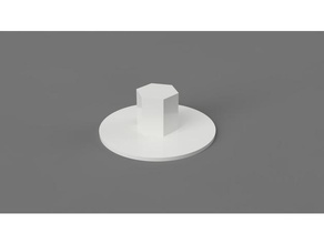 ikea expedit kallax tampa de rosca decoração parafuso 3d print model - Mito3D