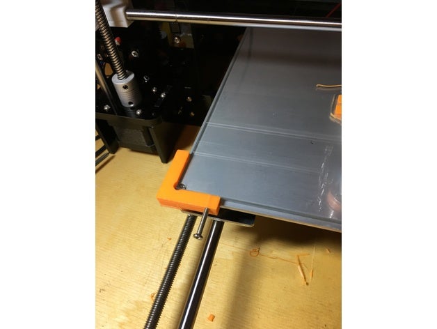 anet a8 glas holder 3d printer parts 3D print model - Mito3D