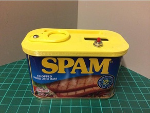 spam-a-lam-a-ding-dong-pi-null-Fall computer pihole pi-null-Fall raspberry pi-null B pi-Fall spam spam, Eier, 3d print model - Mito3D