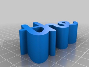 my customized text 3d print model - Mito3D