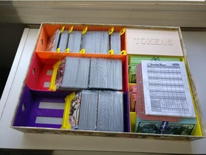 millennium blades game organizer v1 games boardgame board box inserts ccg level99games tabletop 3d print model - Mito3D