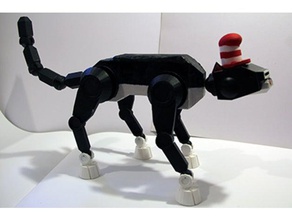 cat-hat modelo de robots atat cat catinthehat 3d print model - Mito3D