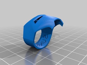iron man anneau personnalisé accessoires l'accessoire cool l'ingénierie de la mode l'homme fer l'anneau tony stark 3d print model - Mito3D