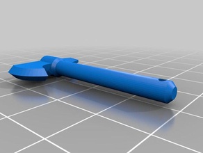 axe Schlüsselanhänger 3d Drucker Zubehör - Axt Kragen Mode keychain Schwert viking Wikinger Waffe 3d print model - Mito3D