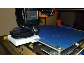 anet a8 klibi kamera 3d yazıcı parçaları heatbed yükseltme 3d print model - Mito3D