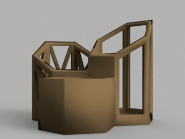 desk organizer office 3D print model - Mito3D