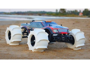 hydroplane rc pneus r c véhicules 3d print model - Mito3D