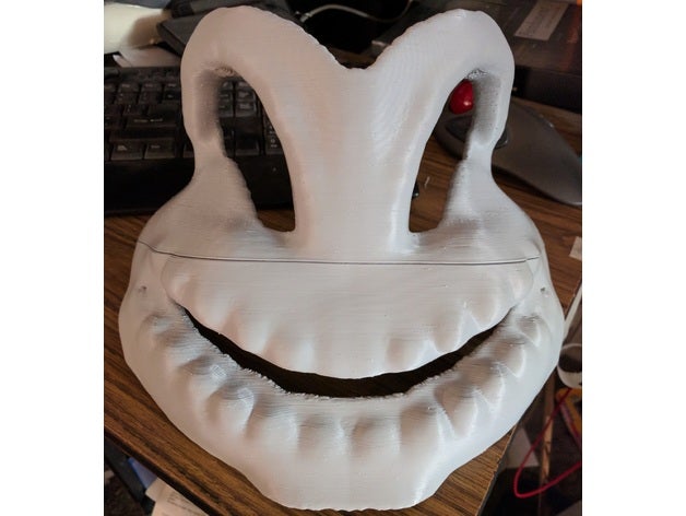 simple oogie boogie mask costume 3D print model - Mito3D