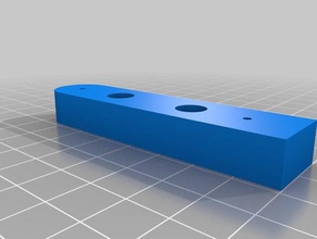 window handle mount replacement parts 3d print model - Mito3D