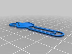 clipe de papel cisne A impressão 3d 3d print model - Mito3D