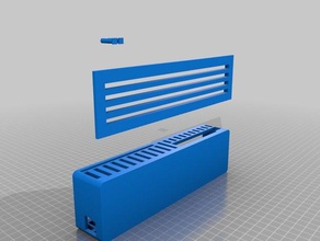 electr nica tronxy x3 3d printing electronica electronics box case melzi x3a 3d print model - Mito3D