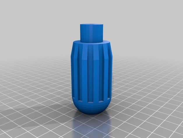 identificador de chave fenda 4 mm a impressão 3d pouco titular personalizado alça 3D print model - Mito3D