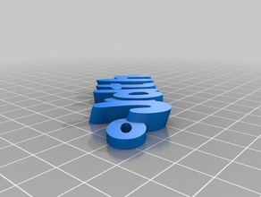 judith Anahtarlık özelleştirilmiş 3d print model - Mito3D