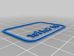waynenew işaretler ve logolar özelleştirilmiş 3d print model - Mito3D
