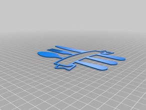 cutlery banner letrero cubiertos chipboard scrapscrapbooking 3d printing 3d print model - Mito3D