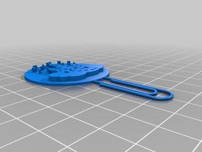 castle princess paper clip 3d printing 3d print model - Mito3D