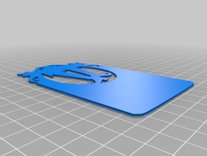 shoes tag chipboardscrapbooking 3d printing 3d print model - Mito3D