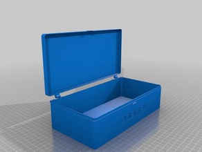 tissue box organization customized 3d print model - Mito3D