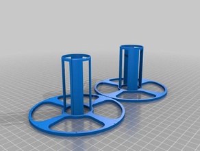 my customized ventilated dryer spool taulmann organization 3d print model - Mito3D