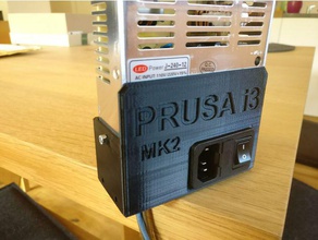 fuente de alimentación cubierta la prusa i3 Impresora 3d las piezas 3d print model - Mito3D