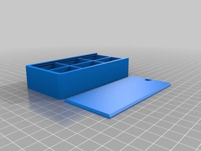 wuerfelbox6x porte-outils & boîtes personnalisé 3d print model - Mito3D