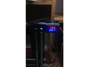 volt - amp prusa i3 3d printer accessories amperimetro geetech voltimeter 3d print model - Mito3D