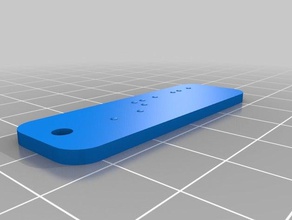 my customized braille alphabet software translator hand tools 3d print model - Mito3D