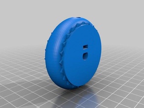 vex wheel hub - 6mm d shaft robotics rbe2001 3d print model - Mito3D