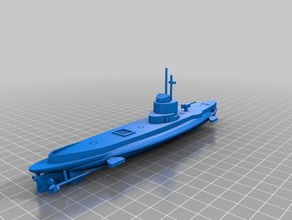 Typ u-31 uboat Fahrzeuge Boot U-Boot -u-Boot wwi den zweiten Weltkrieg 3d print model - Mito3D