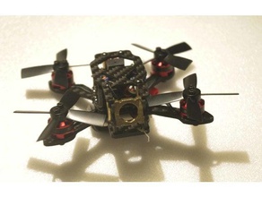 spacer micro fpv toad90 90mm r c Fahrzeuge minicube quadcopter 3d print model - Mito3D