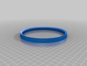la mia su misura tpu tpe ninjaflex v-belt parti 3d print model - Mito3D