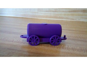 toy train tanker Auto Spielzeug & Spiele 3d print model - Mito3D