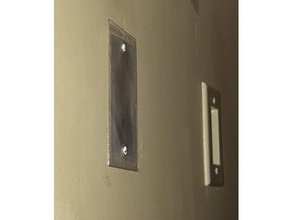 duvar elektrik kutusu boş plaka çok düz dekor kapak aynası ev geliştirme duvara monte tabağı 3d print model - Mito3D