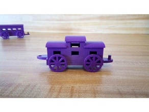 toy train caboose toys & games 3d print model - Mito3D