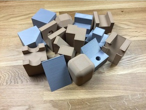 drafting cubes 3d printing cad engineering 3d print model - Mito3D
