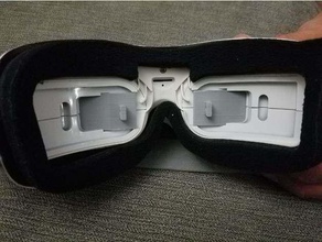 fatshark lens koruyucusu r c araçlar dominator dom yc gözlük gerçek yarışçı yarış 3d print model - Mito3D