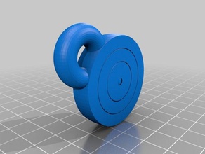 gyroscope keychain durable keychains fast 3d print model - Mito3D