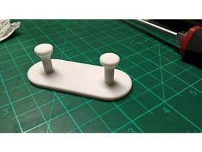 kitchen-hooks rounded without support household hook 3d print model - Mito3D