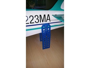 h henverstellbarer st nder f r rc flugzeuge c i veicoli flugzeug di volo 3d print model - Mito3D