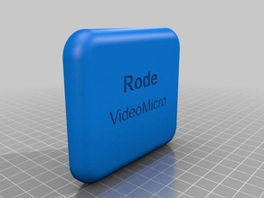 rode videomicro caso el audio 3d print model - Mito3D
