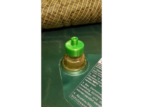 waterbed adapter sucking out water household supplies gardenhose hose 3d print model - Mito3D