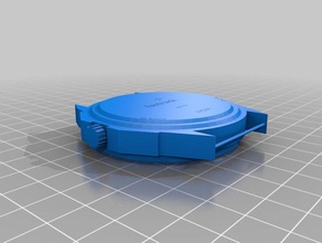 orologio del metallo gadget 3d print model - Mito3D